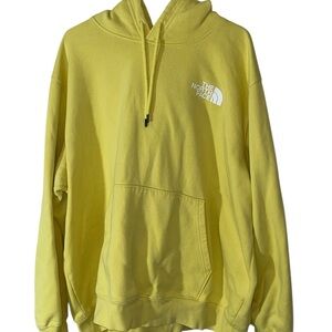 The North Face Men's Yellow Hoodie XXL